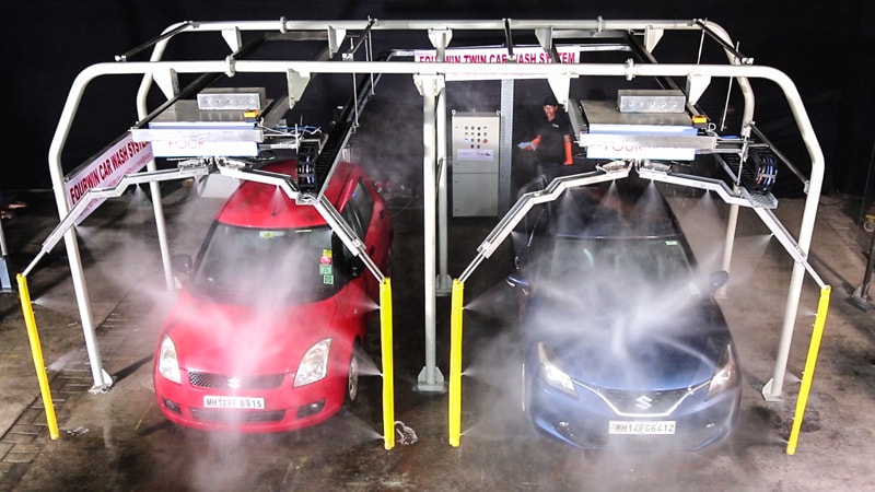 Twin Car Wash System